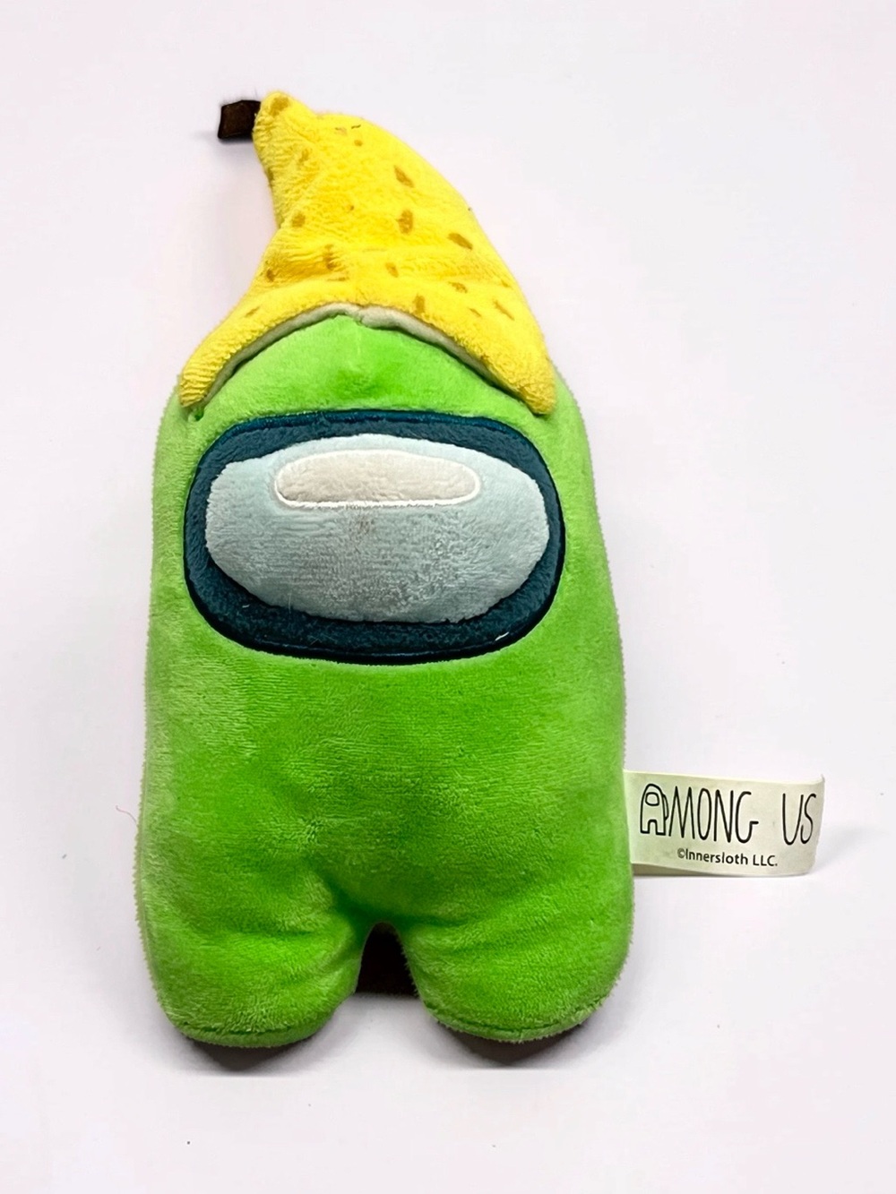 Among Us 🍌Banana Hat Green Crewmate Plush JINX InnerSloth 8”